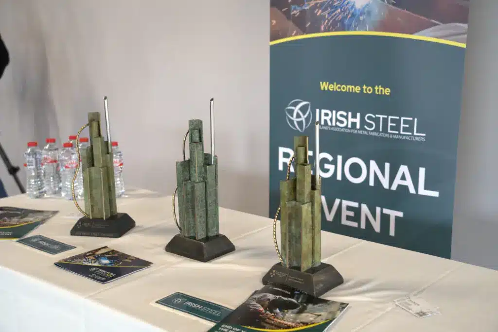 Irish Steel Awards Trophy